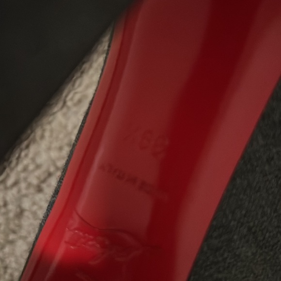 Christian louboutin gray heels - Picture 5 of 5